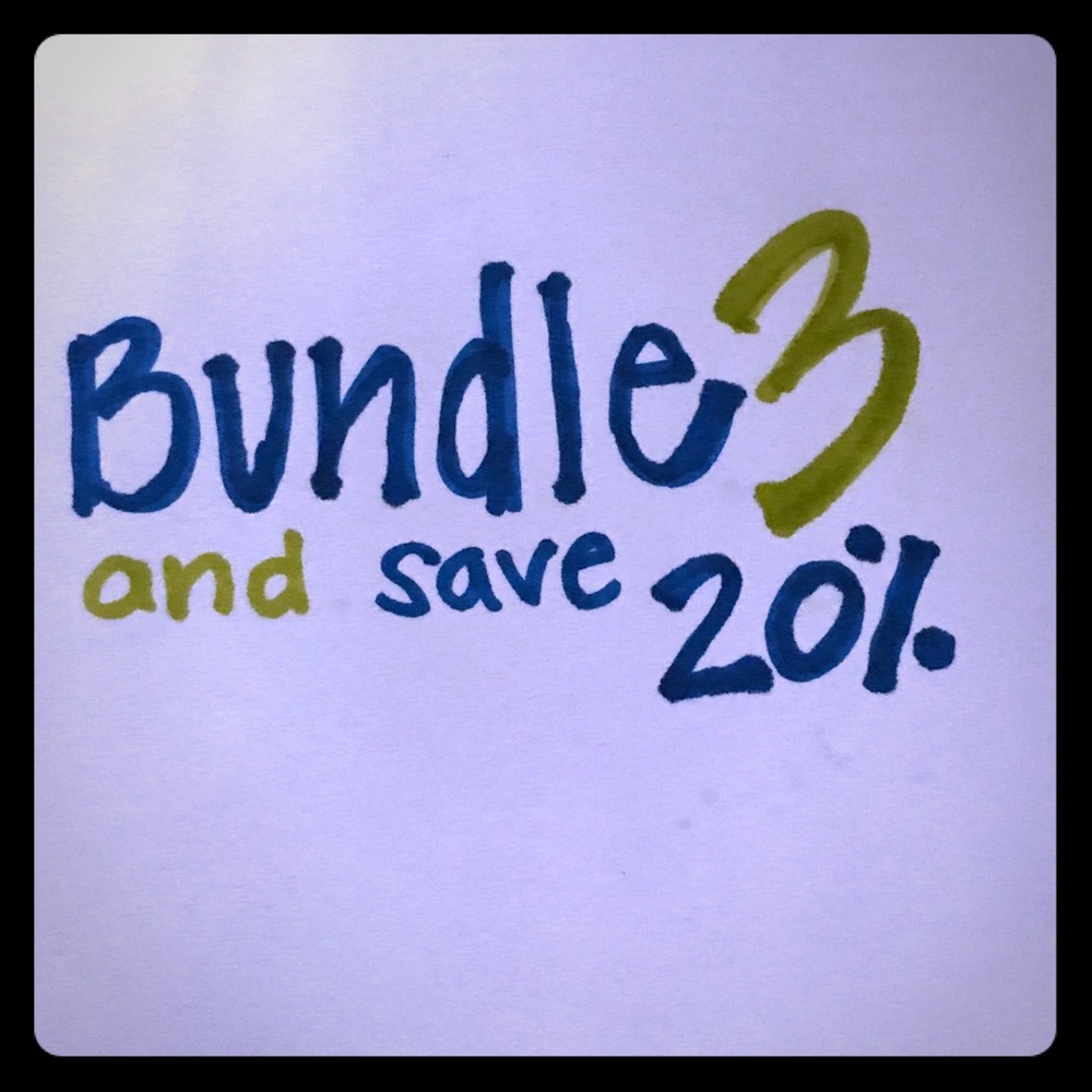 Bundle 3 and save!